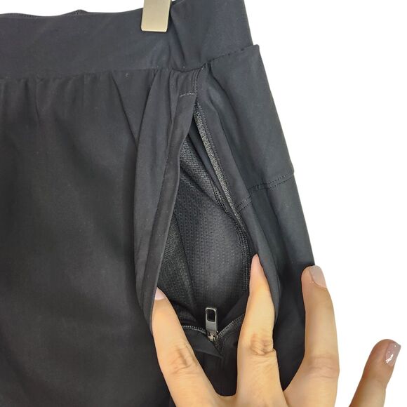 LULULEMON Pants Mens XL Black Surge Jogger Zipper Running Pockets Tapered - Picture 4 of 13